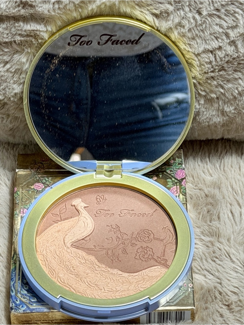 Too Faced Natural Lust Bronzer in Gold and Pink Floral Packaging - Picture 3 of 5